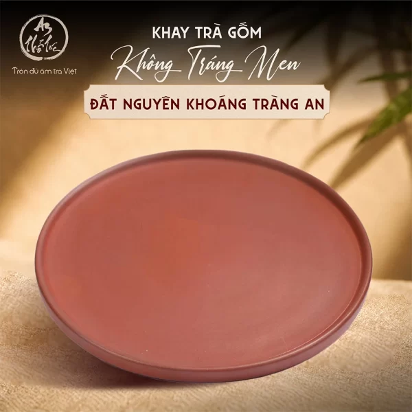 Khay Trà Gốm