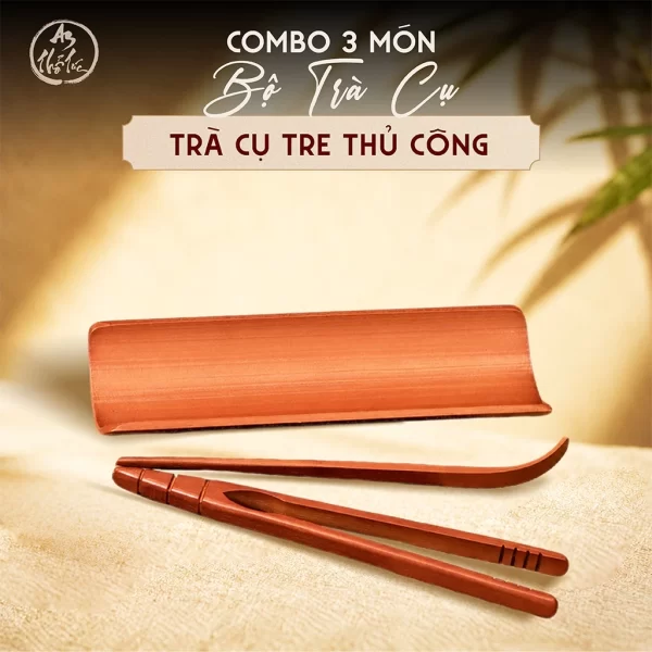 Bộ Trà Cụ Tre 3 Món