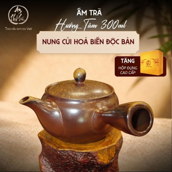 Ấm Hướng Tâm Nung Củi 300ml