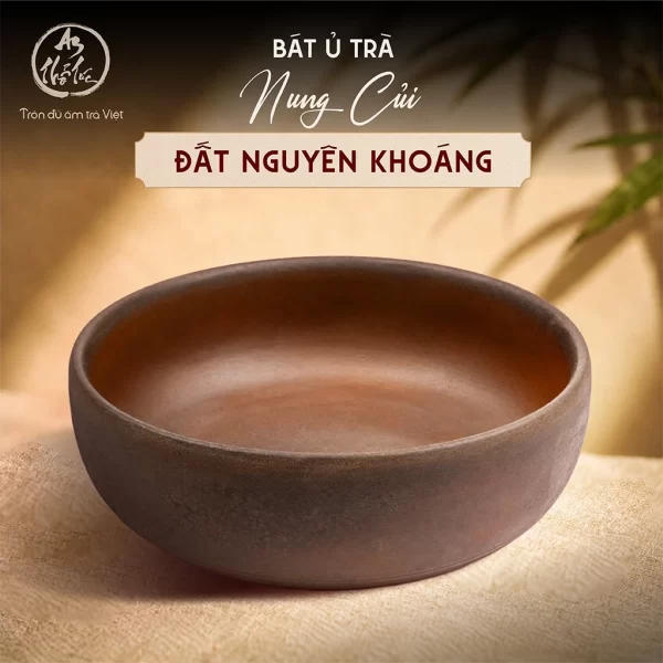 Bát Ủ Trà Nung Củi