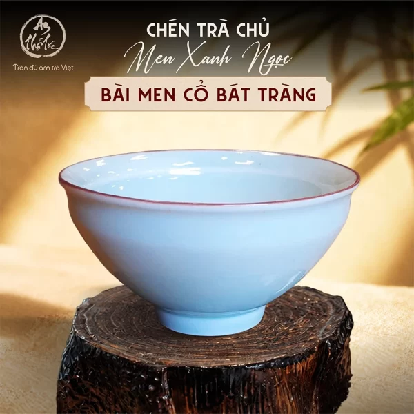 Chén Trà Chủ Men Ngọc